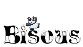 bisous panda